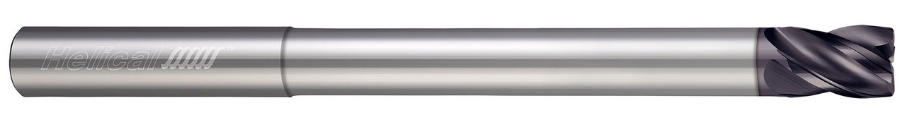 4 FL - Corner Radius - 0.7500" (3/4) Cutter DIA x 0.7500" (3/4) Shank DIA x 0.0300" Radius x 1.0000" (1) LOC x 6.0000" (6) OAL x 2.8750" (2-7/8) Reach - APLUS Coated  HELICAL  SKU HELSO1-81693