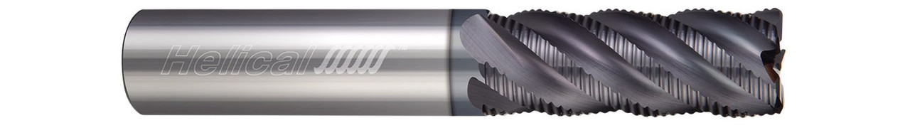 4 FL - Corner Radius - 0.5000" (1/2) Cutter DIA x 0.5000" (1/2) Shank DIA x 0.0400" Radius x 0.6250" (5/8) LOC x 2.5000" (2-1/2) OAL - APLUS Coated  HELICAL  SKU HELSO1-54152