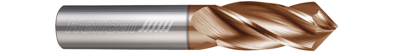 0.1250" (1/8) Cutter DIA x 0.5000" (1/2) LOC x 100Â¡ included - 4 FL - TPLUS Coated  HELICAL  SKU HELSO1-83760