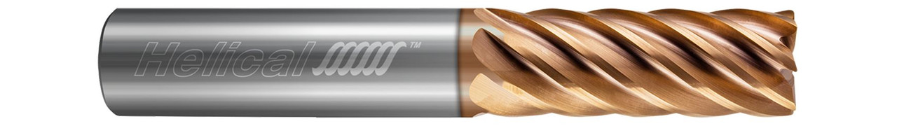 7 FL - Corner Radius - 0.6250" (5/8) Cutter DIA x 0.6250" (5/8) Shank DIA x 0.0600" Radius x 0.7500" (3/4) LOC x 3.0000" (3) OAL - TPLUS Coated  HELICAL  SKU HELSO1-88694