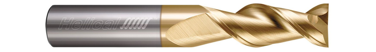 2 FL - Square - 45Â¡ Helix - 0.2500" (1/4) Cutter DIA x 0.2500" (1/4) Shank DIA x 1.5000" (1-1/2) LOC x 3.0000" (3) OAL - Uncoated  HELICAL  SKU HELSO1-88703