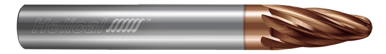 6 FL - Oval - 0.7500" (3/4) Cutter DIA x 0.7500" (3/4) Shank DIA x 6.0000" (6) Major Radius x 0.1875" (3/16) Tip Radius x 1.6519" LOC x 6.0000" (6) OAL - TPLUS Coated  HELICAL  SKU HELSO1-87986