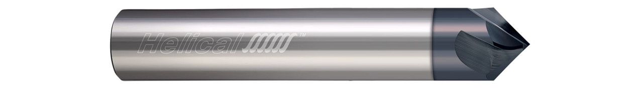 0.1250" (1/8) Shank DIA x 90Â¡ Included Angle - 2 Helical FL - APLUS Coated  HELICAL  SKU HELSO1-83798