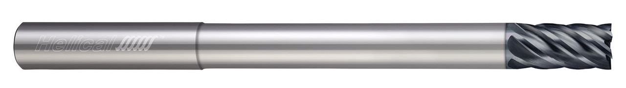 6 FL - Square - 0.3750" (3/8) Cutter DIA x 0.3750" (3/8) Shank DIA x 0.5000" (1/2) LOC x 4.0000" (4) OAL x 1.6250" (1-5/8) Reach - APLUS Coated  HELICAL  SKU HELSO1-88595