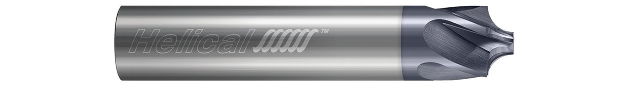 0.0200" Radius x 0.0750" (1.9 mm) Pilot DIA - 2Â¡ Flare - 5 FL - ZPLUS Coated  HELICAL  SKU HELSO1-88476