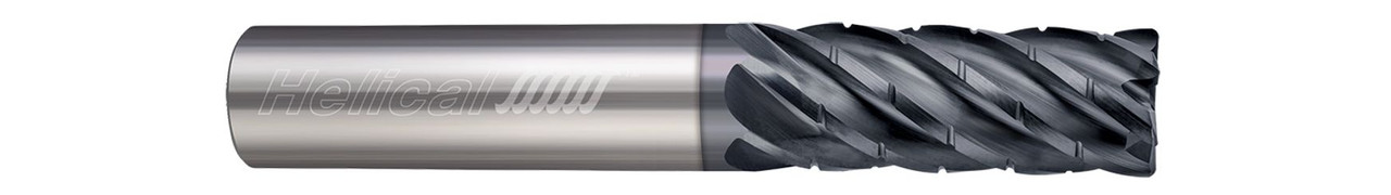 6 FL - Corner Radius - 0.5000" (1/2) Cutter DIA x 0.5000" (1/2) Shank DIA x 0.0100" Radius x 1.6250" (1-5/8) LOC x 4.0000" (4) OAL - APLUS Coated, 84534  HELICAL  SKU HELSO1-84534