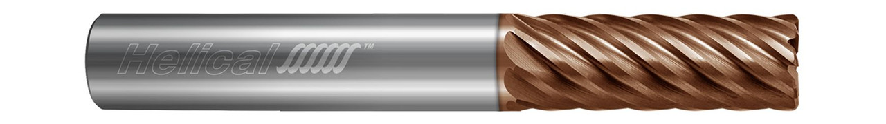 8 FL - Corner Radius - 0.5000" (1/2) Cutter DIA x 0.5000" (1/2) Shank DIA x 0.0300" Radius x 1.2500" (1-1/4) LOC x 3.0000" (3) OAL - TPLUS Coated, 86245  HELICAL  SKU HELSO1-86245