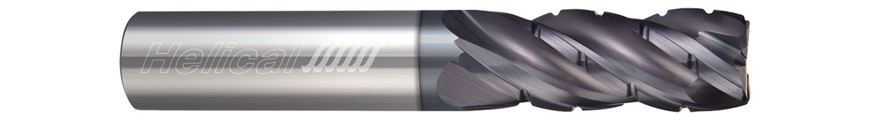4 FL - Corner Radius - 0.7500" (3/4) Cutter DIA x 0.7500" (3/4) Shank DIA x 0.0300" Radius x 2.2500" (2-1/4) LOC x 5.0000" (5) OAL - APLUS Coated, 33677W  HELICAL  SKU HELSO1-33677W