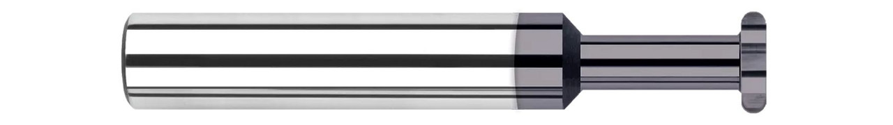 0.3750" (3/8) Cutter DIA x 0.0075" Radius x 0.5630" Neck Length - Standard Slotting - 6 FL - AlTiN Coated  HARVEY TOOL  SKU HARTO1-43303-C3