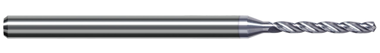 0.1100" (2.8 mm) Drill DIA x 0.7600" Flute Length - 3 FL - TiB2 Coated  HARVEY TOOL  SKU HARTO1-GNB1100-C8
