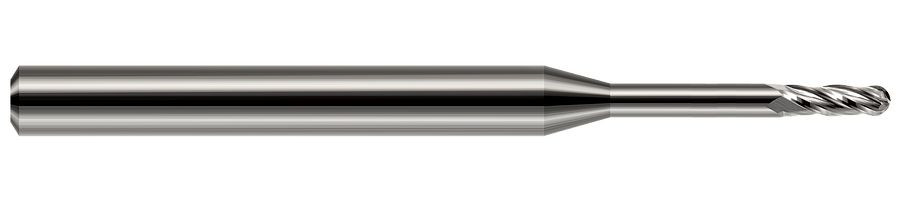 4 FL - 0.0620" (1/16) Cutter DIA x 0.1860" LOC x 0.5000" (1/2) Reach, 734962 Â– HARVEY TOOL Â– SKU HARTO1-734962
