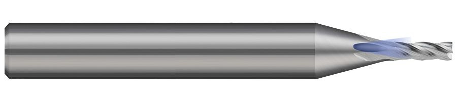 4 FL - 0.1250" (1/8) Cutter DIA x 0.3750" (3/8) LOC , 743008 Â– HARVEY TOOL Â– SKU HARTO1-743008