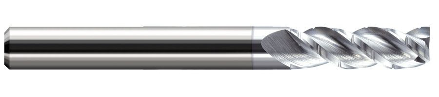 3 FL - 0.0930" (3/32) Cutter DIA x 0.2790" LOC - TiB2 Coated, 769093-C8  HARVEY TOOL  SKU HARTO1-769093-C8