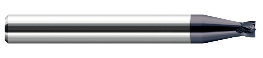 4 FL - 0.0310" (1/32) Cutter DIA x 0.0250" LOC - AlTiN Coated, 771331-C3  HARVEY TOOL  SKU HARTO1-771331-C3
