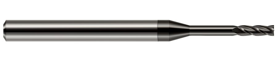 4 FL - 0.1250" (1/8) Cutter DIA x 0.3750" (3/8) LOC x 1.0000" (1) Reach - Amorphous Diamond Coated, 972308-C4 Â– HARVEY TOOL Â– SKU HARTO1-972308-C4