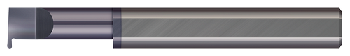 0.3970" Min Bore DIA x 0.750" (3/4) Max Bore Depth x 0.0870" Tooth Width x 0.1500" Projection x 0.3750" (3/8) Shank DIA x 2.50" (2-1/2) Overall Length x 0.0435" Radius - Carbide Full Radius Grooving Right Hand, AlTiN Coated  MICRO 100  SKU MIC100-FR-4895X