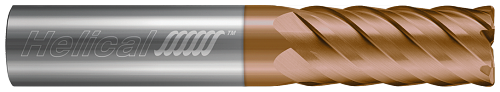 6 FL - Corner Radius - 0.6250" (5/8) Cutter DIA x 0.6250" (5/8) Shank DIA x 0.0300" Radius x 0.7500" (3/4) LOC x 3.5000" (3-1/2) OAL - TPLUS Coated  HELICAL  SKU HELSO1-89438