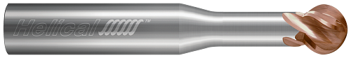 0.1875" (3/16) Cutter DIA x 0.7500" (3/4) Neck Length x 270Â° Wrap Angle - 4 FL - TPLUS Coated  HELICAL  SKU HELSO1-89018