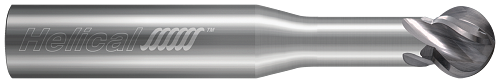 0.2500" (1/4) Cutter DIA x 0.3750" (3/8) Neck Length x 270Â° Wrap Angle - 4 FL - NPLUS Coated  HELICAL  SKU HELSO1-89019