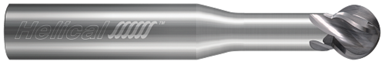 0.5000" (1/2) Cutter DIA x 0.7500" (3/4) Neck Length x 270Â° Wrap Angle - 4 FL - NPLUS Coated  HELICAL  SKU HELSO1-89035