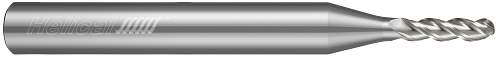 3 FL - Ball - 40Â° Helix - 0.0938" Cutter DIA x 0.2500" (1/4) Shank DIA x 0.2813" LOC x 2.0000" (2) OAL - Uncoated  HELICAL  SKU HELSO1-89539