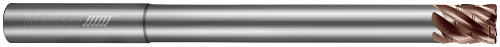 6 FL - Corner Radius - 0.2500" (1/4) Cutter DIA x 0.2500" (1/4) Shank DIA x 0.0200" Radius x 0.3750" (3/8) LOC x 4.0000" (4) OAL x 0.7500" (3/4) Reach - TPLUS Coated, 89310  HELICAL  SKU HELSO1-89310