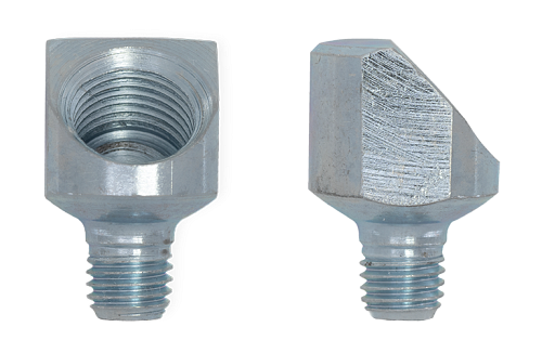 1/4-28 HP 45 DEG COOLANT ADAPTER, 41313  MICRO 100  SKU MIC100-41313