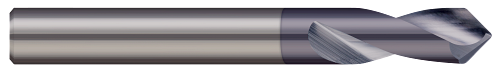 0.7500" (3/4) Drill DIA x 1.125" (1-1/8) Flute Length - AlTiN Coated, SPD1-750-090X  MICRO 100  SKU MIC100-SPD1-750-090X