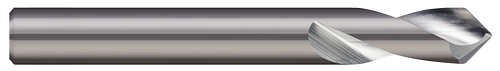 0.5000" (1/2) Drill DIA x 1.000" (1) Flute Length, SPD-500-100  MICRO 100  SKU MIC100-SPD-500-100