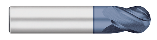 4 FL - 0.5000" (1/2) Cutter DIA x 0.4000" LOC - AlTiN Coated  TITAN USA  SKU TITUS1-TC11731