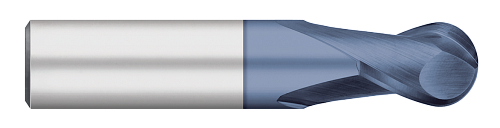 2 FL - 0.1250" (1/8) Cutter DIA x 0.3750" (3/8) LOC - AlTiN Coated, TC11309  TITAN USA  SKU TITUS1-TC11309