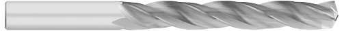 0.3438" Drill DIA x 2.5000" (2-1/2) Flute Length - 3 FL - Uncoated  TITAN USA  SKU TITUS1-TC20289