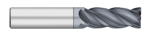 4 FL - 0.2500" (1/4) Cutter DIA x 0.0100" Radius x 0.7500" (3/4) LOC - ALCRO-Max Coated  TITAN USA  SKU TITUS1-TC20988