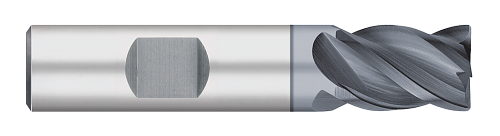4 FL - 0.6250" (5/8) Cutter DIA x 0.0200" Radius x 0.7500" (3/4) LOC - ALCRO-Max Coated, TC21314  TITAN USA  SKU TITUS1-TC21314