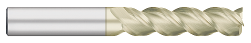 3 FL - 0.5000" (1/2) Cutter DIA x 3.0000" (3) LOC - ZrN Coated  TITAN USA  SKU TITUS1-TC63533