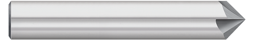 0.5000" (1/2) Shank DIA x 60Â° Included Angle - 4 FL - Uncoated  TITAN USA  SKU TITUS1-TC95421
