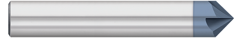 0.1250" (1/8) Shank DIA x 90Â° Included Angle - 4 FL - AlTiN Coated  TITAN USA  SKU TITUS1-TC95440