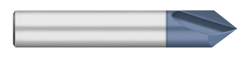0.1250" (1/8) Shank DIA x 60Â° included - 2 FL - AlTiN Coated  TITAN USA  SKU TITUS1-TC82064