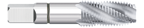 1/8-27 Size x 0.7500" (3/4) Thread Length x 0.4375" (7/16) Shank DIA, High Speed Steel - 4 FL - Uncoated  TITAN USA  SKU TITUS1-TT93850