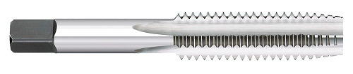 M10 X 1.0 Size x 1.2500" (1-1/4) Thread Length x D5 Limit x 0.3810" Shank DIA, High Speed Steel - Taper - 4 FL - Uncoated  TITAN USA  SKU TITUS1-TT92984
