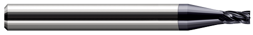 4 FL - 0.0720" Cutter DIA x 0.1080" LOC - AlTiN Coated Â– HARVEY TOOL Â– SKU HARTO1-14072-C3