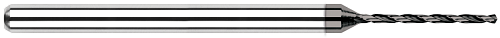 0.0469" (3/64) Drill DIA x 0.3950" Flute Length - 2 FL - Amorphous Diamond Coated Â– HARVEY TOOL Â– SKU HARTO1-20325-C4