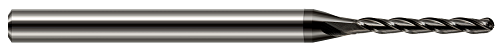 3 FL - 0.0390" (1 mm) Cutter DIA x 0.3250" LOC - Amorphous Diamond Coated  HARVEY TOOL  SKU HARTO1-34039-C4