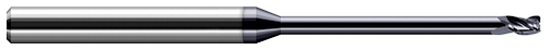 4 FL - 0.0620" Cutter DIA x 0.0050" Radius x 0.0930" (3/32) LOC x 0.7500" (3/4) Reach - AlTiN Coated  HARVEY TOOL  SKU HARTO1-706362-C3