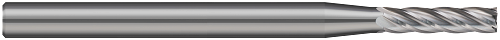 5 FL - 0.0200" (.5 mm) Cutter DIA x 0.1000" LOC  HARVEY TOOL  SKU HARTO1-707120