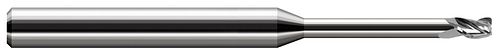 4 FL - 0.0390" (1 mm) Cutter DIA x 0.0050" Radius x 0.0590" LOC x 0.3250" Reach  HARVEY TOOL  SKU HARTO1-729439