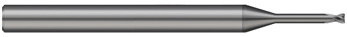 2 FL - 3.000 mm Cutter DIA x 0.300 mm Radius x 3.000 mm LOC x 25.000 mm Reach - CVD Diamond Â– HARVEY TOOL Â– SKU HARTO1-684657