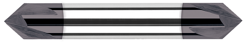 0.2500" (1/4) Shank DIA x 45Ã‚Â° per side DE- 4 FL - AlTiN Coated Â– HARVEY TOOL Â– SKU HARTO1-693345-C3