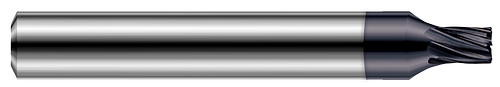 7 FL - 0.1875" (3/16) Cutter DIA x 0.0200" Radius x 0.5620" (9/16) LOC - AlTiN Nano Coated Â– HARVEY TOOL Â– SKU HARTO1-705212-C6