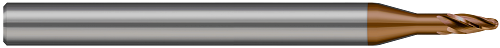 4 FL - 0.2500" (1/4) Cutter DIA x 0.5506" LOC - Ti-Nano Coated Â– HARVEY TOOL Â– SKU HARTO1-698516-C10